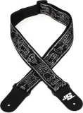 50mm Joe Satriani Woven Guitar Strap - Skull 'N Bones