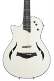 T5z Standard Left-Handed Acoustic-Electric Guitar - Trans White