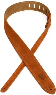 MS12 Suede Guitar Strap - Honey