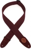 MSSC8 Cotton Guitar Strap - Burgundy