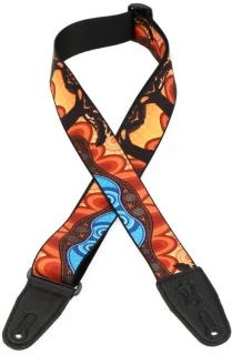 MP2DU 2-inch Poly Down Under Guitar Strap - Landscape