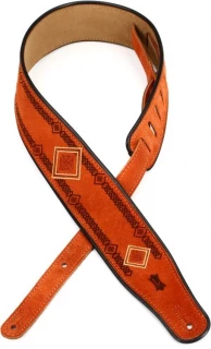 MSS3EP Suede Guitar Strap - Design 003