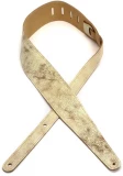 Relic Leather 2.875" Wide Guitar Strap - Alabaster