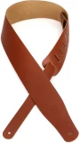 M26 Chrome-Tan Leather Guitar Strap - Walnut