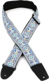 Retro Series 2" Jacquard Weave Strap - Indie Blue