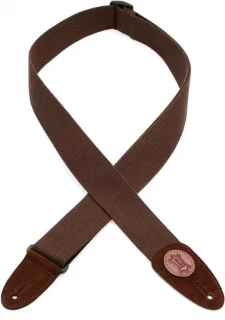 MSSC8 Cotton Guitar Strap - XL Brown