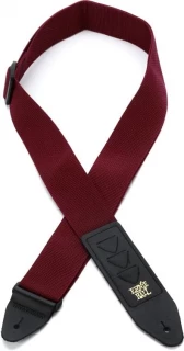 Pickholder Polypro Guitar Strap - Burgundy