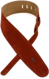 MS4 Suede Bass Strap - Rust