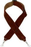 M9S 2" Suede Leather Banjo Strap - Brown