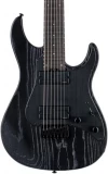 LTD SN-1007 HT Baritone Electric Guitar - Black Blast