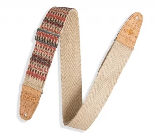 MH8P-006 Hemp Guitar Strap - Design 6