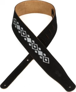 MS26E Suede Guitar Strap - Design 002