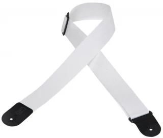 M8POLY 2" Woven Polypropylene Guitar Strap - White