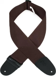 M8P3 Polypropylene Guitar Strap - Brown