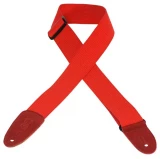 MC8 Cotton Guitar Strap - Red