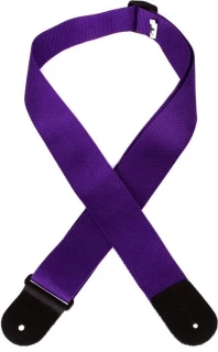 M8POLY 2" Woven Polypropylene Guitar Strap - Purple