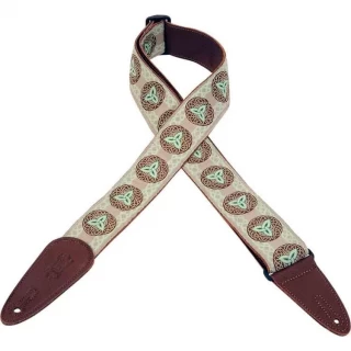 MGJ 2" Dakota Series Jacquard Woven Guitar Strap - Design 2