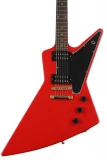 SE Custom 24 Electric Guitar - Faded Blue Burst vs Lzzy Hale Explorerbird Electric Guitar - Cardinal Red