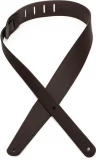 The Double Standard Leather 2.375" Wide Guitar Strap - Brown