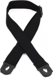 Planet Lock Cotton Guitar Strap - Black