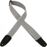 MT8 2" Tweed Guitar Strap with Suede Ends - White