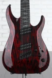 Schecter C-7 MS Silver Mountain - Blood Moon
