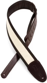 MHG2-DBR Hemp Guitar Strap - Dark Brown/Natural