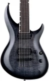 LTD H3-1007 Baritone Electric Guitar - See-Thru Black Sunburst